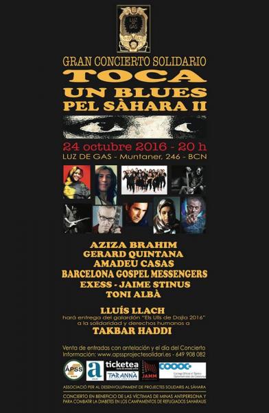 Concert solidari Toca un blues pel Sàhara II
